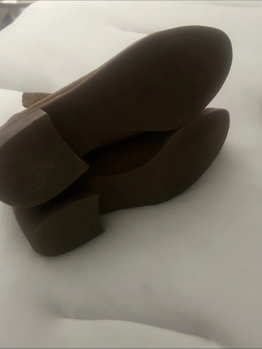 Coconuts by Matisse Tan Suede Ankle Booties - Picture 2 of 3